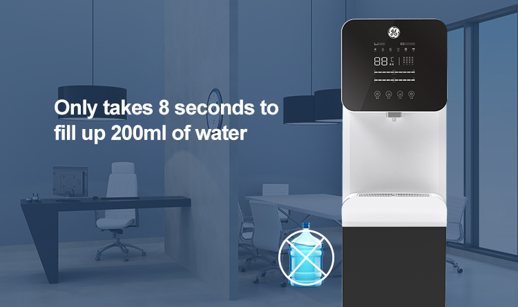Only takes 8 sec to fill up 200ml of water